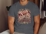 Just Here To Cheer Football Tee or Sweatshirt thumbnail 6