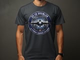 EF-18 Growler T-Shirt, Military Electronic Warfare Squadron Tee, Tactical Jet Pilot Graphic Shirt, Aviation Fan Gift for Veterans thumbnail 6