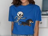 Skeleton Dachshund Chase Tee thumbnail 3