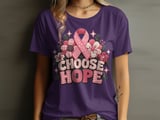 Faux Patchwork Choose Hope Tee thumbnail 16