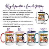 Whimsical Cats Picnic Mug Wrap thumbnail 3