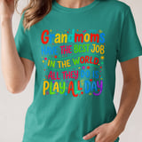 Grandmoms Have The Best Job Tee thumbnail 4