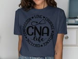 CNA Life Compassion Love Graphic Tee thumbnail 9