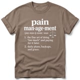 Pain Management Definition Tee thumbnail 5