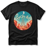 Gogh Sky High ~ Comfort Colors Premium Tee thumbnail 1