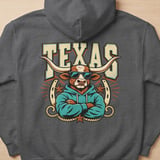 Cool Texas Longhorn Hoodie thumbnail 4