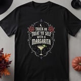 Halloween Drinking Shirt Gothic Tequila Margarita thumbnail 4