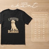 I Prefer Blondes Dog Tee thumbnail 10