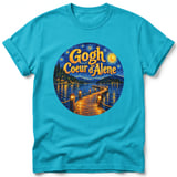 Gogh Coeur d'Alene ~ Comfort Colors Premium Tee thumbnail 5