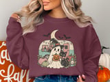 Spooky Camper Ghost Sweatshirt thumbnail 3