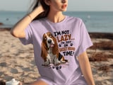 Basset Hound Time Tee thumbnail 1
