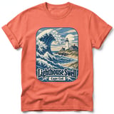 Lighthouse Swell ~ Comfort Colors Premium Tee thumbnail 4