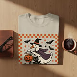 Silly Goose Shirt -Spooky Goose T-Shirt, Halloween Goose, Witchy Cat Tee, Halloween Costume Tee, Bat Star Tee, Pumpkin T-Shirt, thumbnail 3