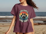 Less People More Dogs Tee thumbnail 2