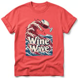 Wine Wave ~ Comfort Colors Premium Tee thumbnail 3
