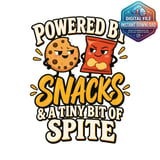Powered By Snacks Digital Mug Wrap thumbnail 2