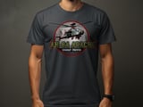 AH-64 Apache Helicopter Shirt, Military Aviation T-Shirt, Army Veteran Gift, Combat Pilot Graphic Tee, Warbird Aircraft Enthusiast Top thumbnail 11