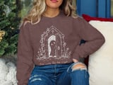 Too Cute For The Crypt Tee or Sweatshirt thumbnail 1