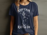 Keep Calm and Rattle On Tee thumbnail 9