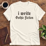 I Write Gothic Fiction Softstyle Tee thumbnail 4