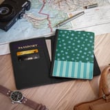 Green Celestial Stars Passport Cover thumbnail 2