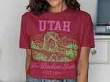 Utah The Beehive State Est. 1896 Graphic T-Shirt thumbnail 12