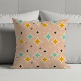 Star Throw Blanket and Pillow: Retro Style, Mid Century Modern  Home Decor thumbnail 9
