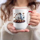 Halloween Mug, Ghost Gardener, Pumpkin Patch Mug, Cute Fall Coffee Mug, Spooky Season Gift, Halloween Party Decor, Halloween Lover Mug thumbnail 8