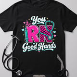 You RN Good Hands Tee thumbnail 5