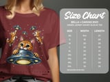 Cats feast on UFO's funny graphic -shirt, UFO Kitten Invasion Tee thumbnail 8