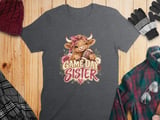 Game Day Sister Highland Cow Tee thumbnail 6