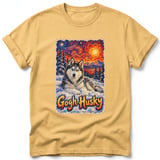 Gogh Husky ~ Comfort Colors Premium Tee thumbnail 7