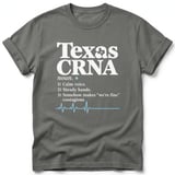 Texas CRNA Definition Tee thumbnail 8