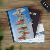 World Travel Signpost Passport Cover thumbnail 4