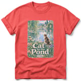 Cat by the Pond ~ Comfort Colors Premium Tee thumbnail 3