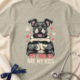 Pit Bulls Are My Kids Tee | Pit Bull Mom Shirt | Pittie Lover Gift | Dog Mom Apparel thumbnail 4