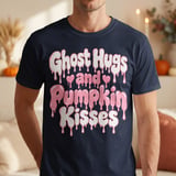 Ghost Hugs and Pumpkin Kisses Tee thumbnail 4
