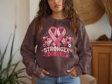 Faux Patchwork Stronger Together Tee thumbnail 20