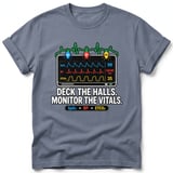 Deck The Halls Monitor The Vitals Tee thumbnail 4