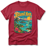 Island Hop ~ Comfort Colors Premium Tee thumbnail 2