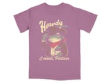 Howdy Pardner Frog Cowboy T-Shirt thumbnail 4