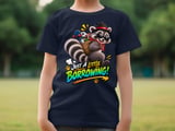 Just A Little Borrowing Randy the Raccoon Tee thumbnail 13