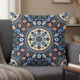 Bohemian Floral Medallion Pillow Case thumbnail 1