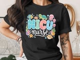 NICU Nurse T-Shirt: Neonatal Intensive Care Unit Ocean Sea Animals Tee thumbnail 1