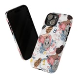 IPhone Tough Cases Tote Bag Throw Pillow: Student Design, Books, Floral, Back To School thumbnail 14