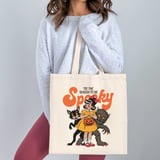 Tis The Season To Be Spooky Tote Bag thumbnail 2