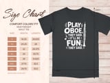 Play Oboe, They Said. It'll Be Fun! Graphic Tee thumbnail 7