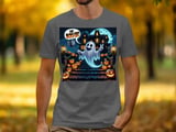 Halloween Ghost Selfie T-Shirt, Spooky Season Apparel, Haunted House Tee, Funny Ghost Shirt, Halloween Costume Shirt, Trick or Treat Top thumbnail 5