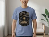 Let Your Light Shine Classroom T-Shirt, Christian Teacher Gift, Vintage Bible Verse Celestial Faith Based Educator Tee thumbnail 6