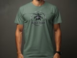 UH-60 Black Hawk Helicopter T-Shirt, Military Aviation Shirt, Army Veteran Pilot Tee, Flight Crew Chief Graphic Top, Gift for Him thumbnail 3